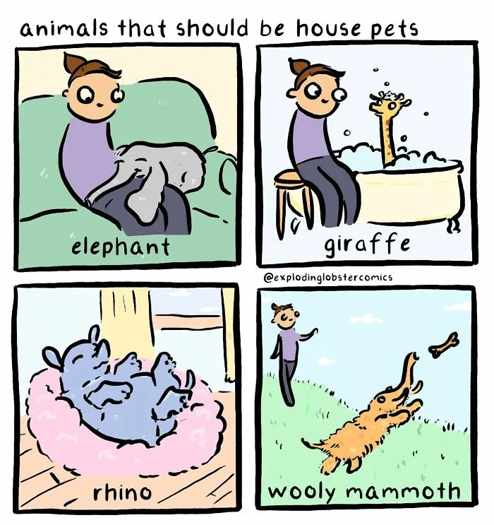 57 Funny Comics By This Artist That Celebrate The Weirder Side Of Everyday Life