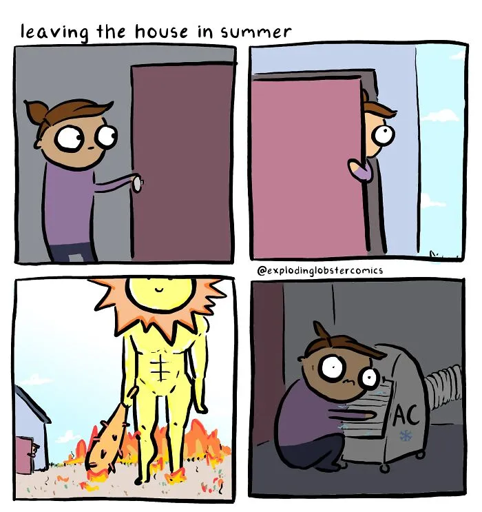 57 Funny Comics By This Artist That Celebrate The Weirder Side Of Everyday Life