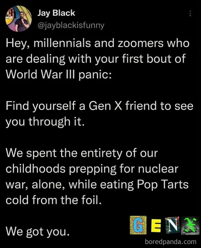 54 Hilarious Gen X Memes Proving Sarcasm Keeps You Younger Than Whatever Gen Z Is Doing Today