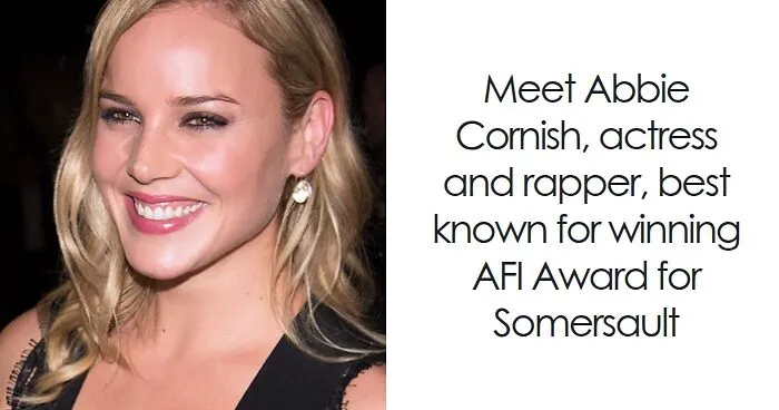 Abbie Cornish: Bio And Career Highlights
