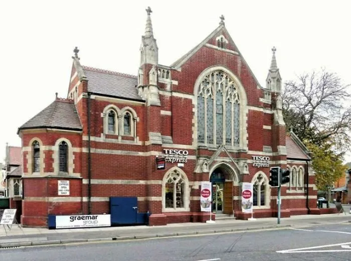 A Church Converted To A Grocery Store