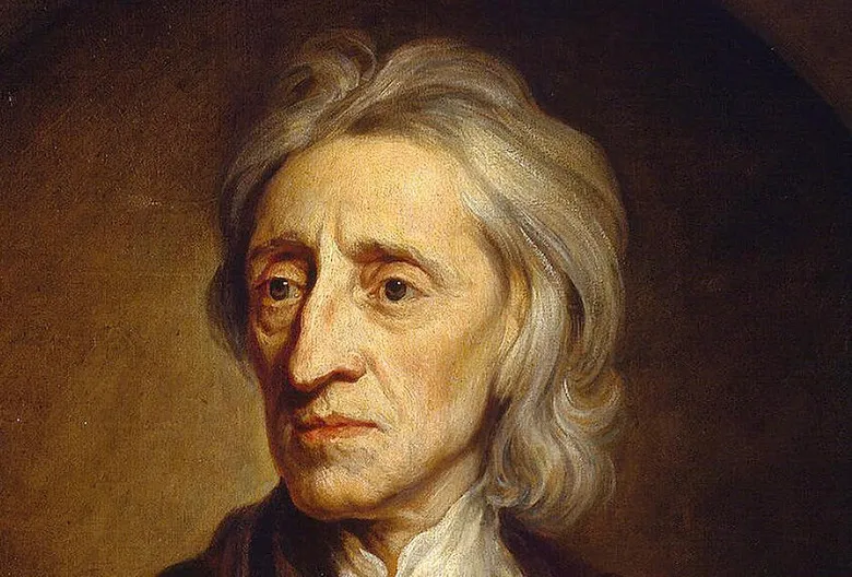 Portrait of philosopher John Locke, a key figure in Enlightenment philosophy.
