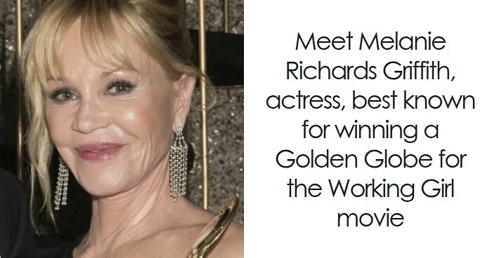 Melanie Griffith: Bio And Career Highlights