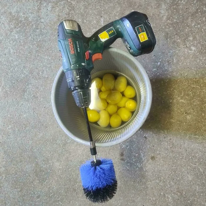 Fast Way To Clean New Potatoes