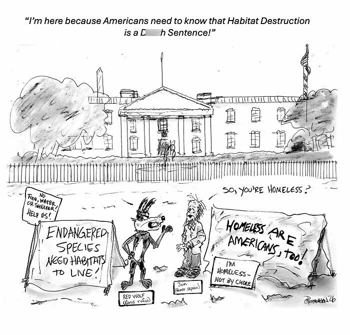 30 Cartoons That Poke Fun At AI, Corporate Culture, Politics, And Other Modern Absurdities
