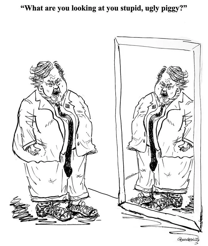 30 Cartoons That Poke Fun At AI, Corporate Culture, Politics, And Other Modern Absurdities