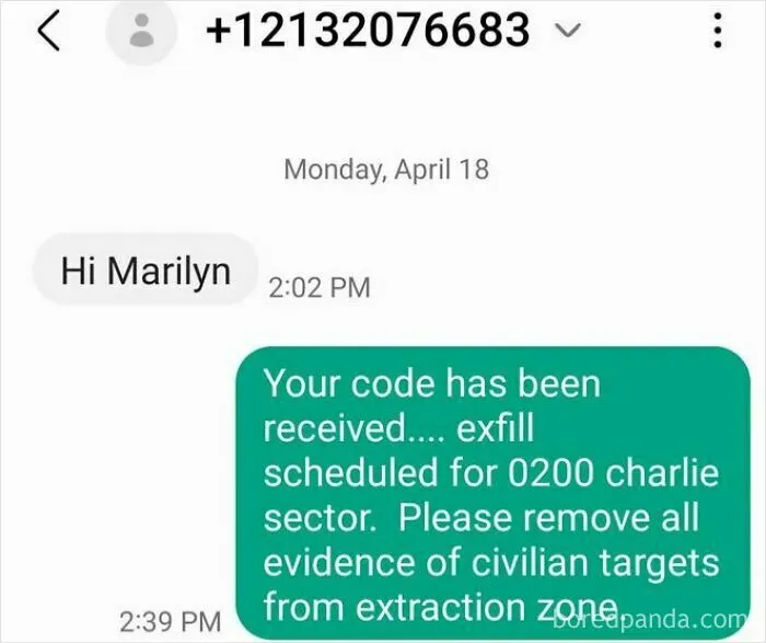 Been Getting Alot Of Text Scams Lately. Decided To Jave Fun With Them