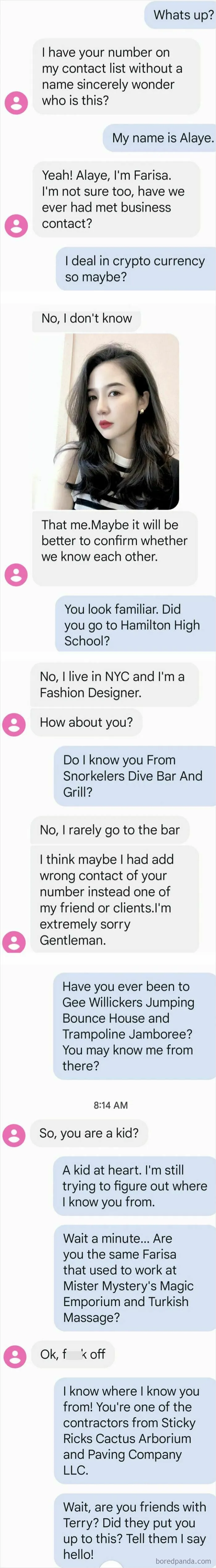 I Swear I Know Them From Somewhere