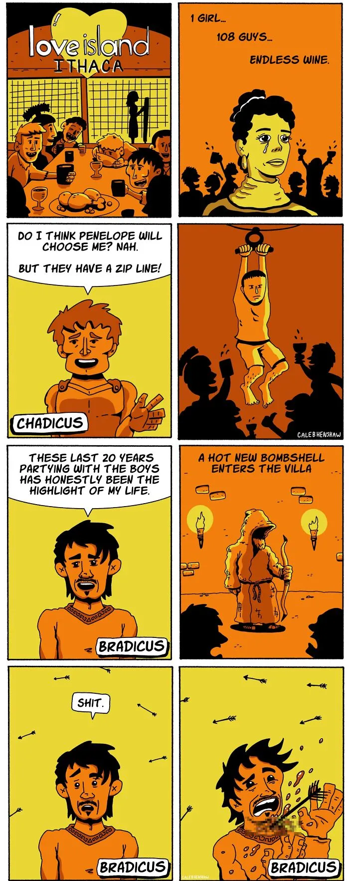 This Artist Created 40 Comics Where The Punchline Is Always The Last Thing You Expect