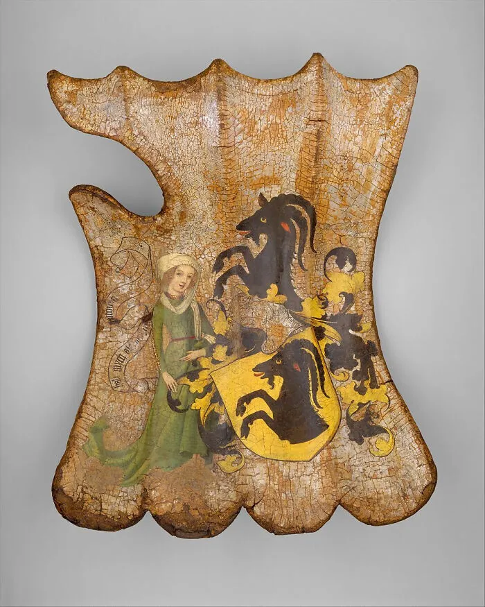 German Jousting Shield C. 1450