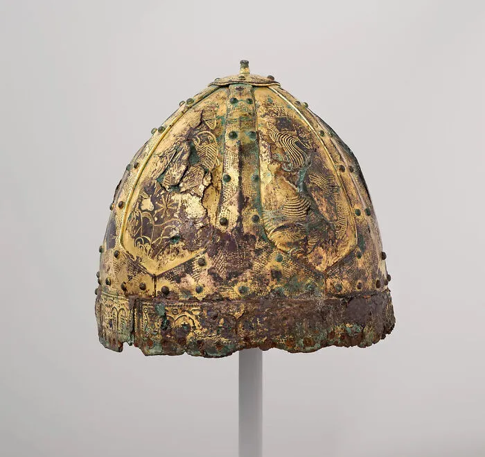 Byzantine Helmet, 6th Century