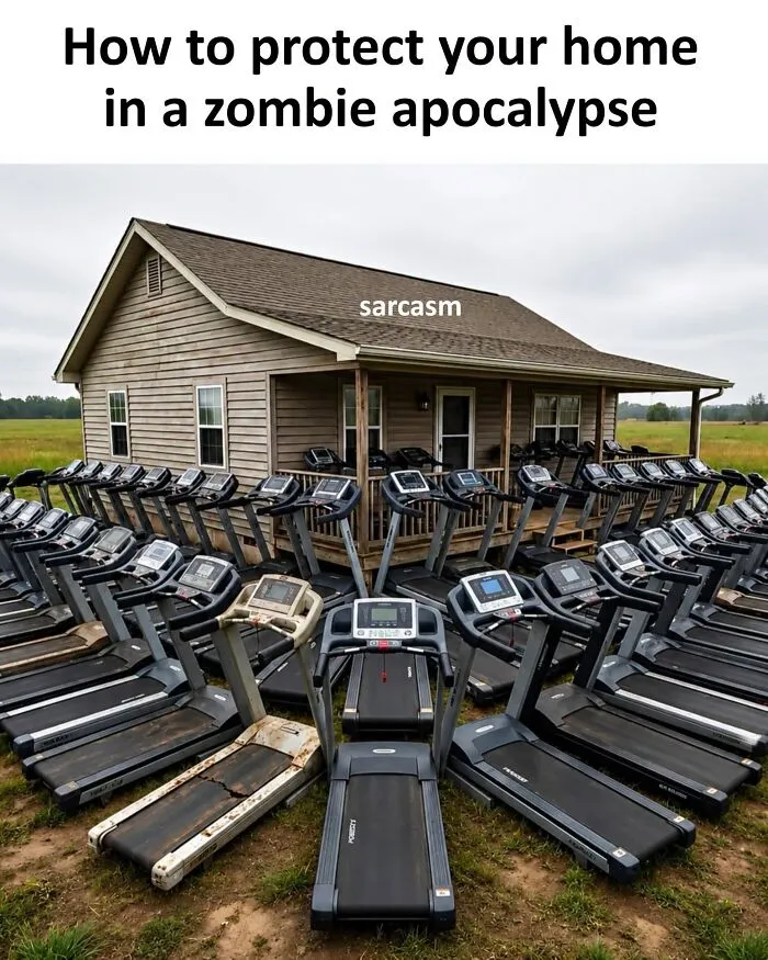 A Few Days Later... The Zombies Are All Physically Fit