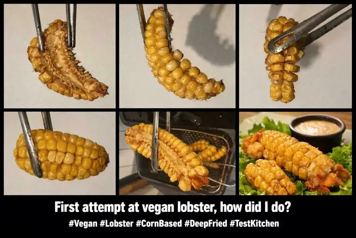 Vegetarian Lobster Tails!