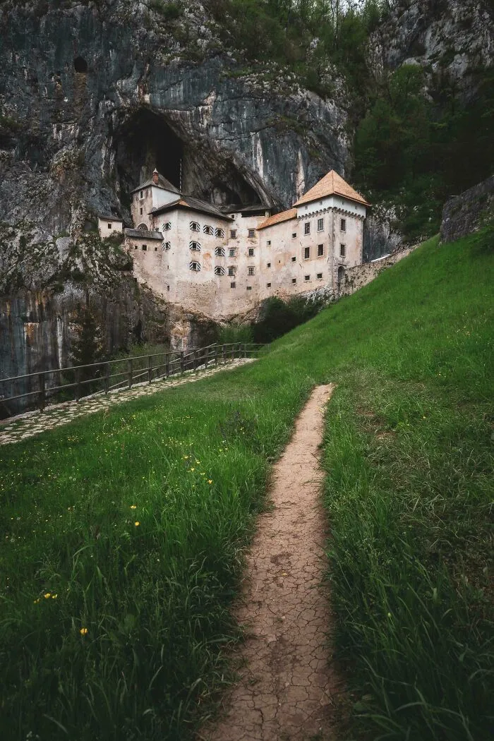 Predjama Castle In Slovenia