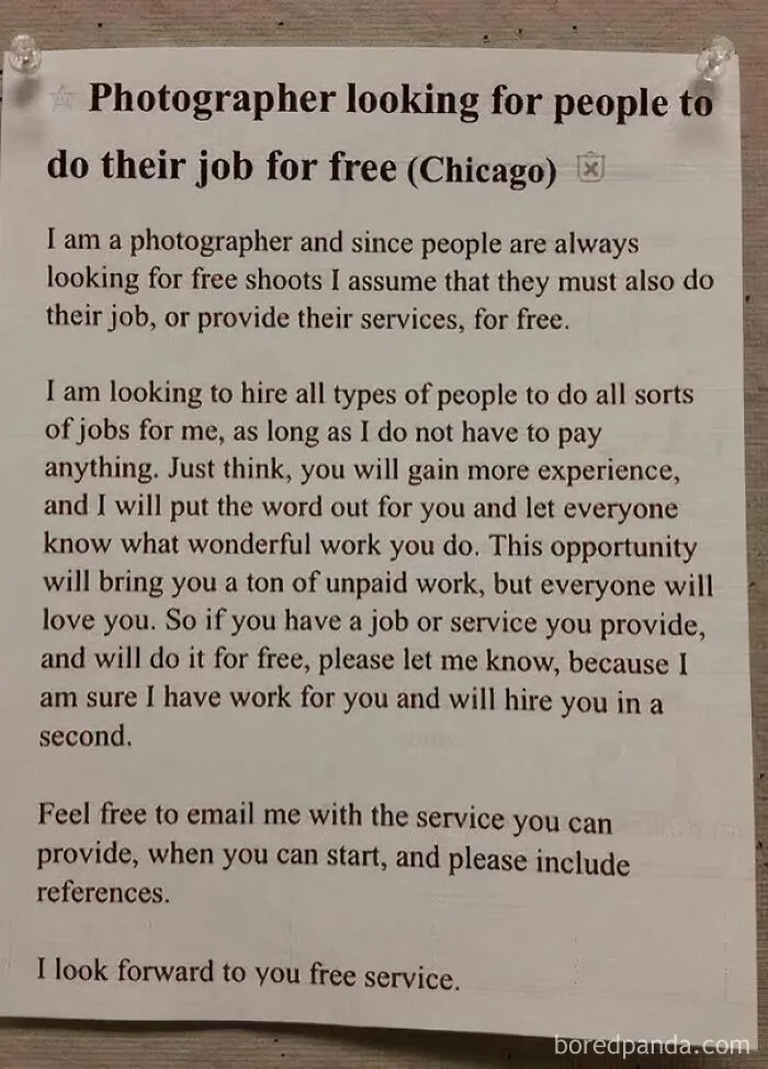 Bit Of A Meta Post From A Friend Who’s A Photographer