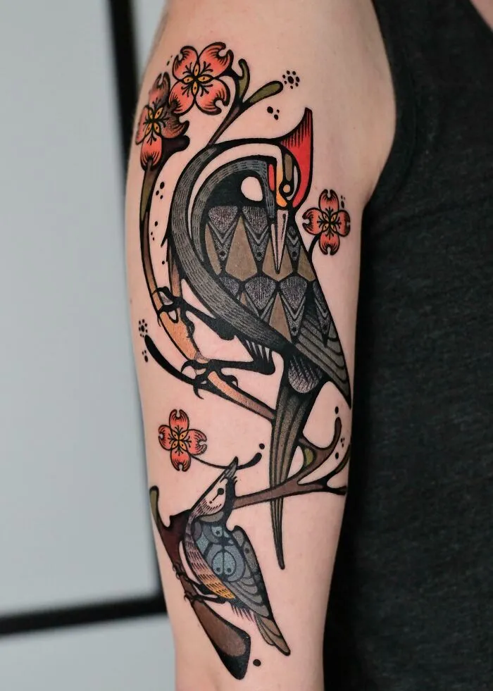 Birds By Me, Max Murphy At Living Lore Tattoo In Ellicott City, MD