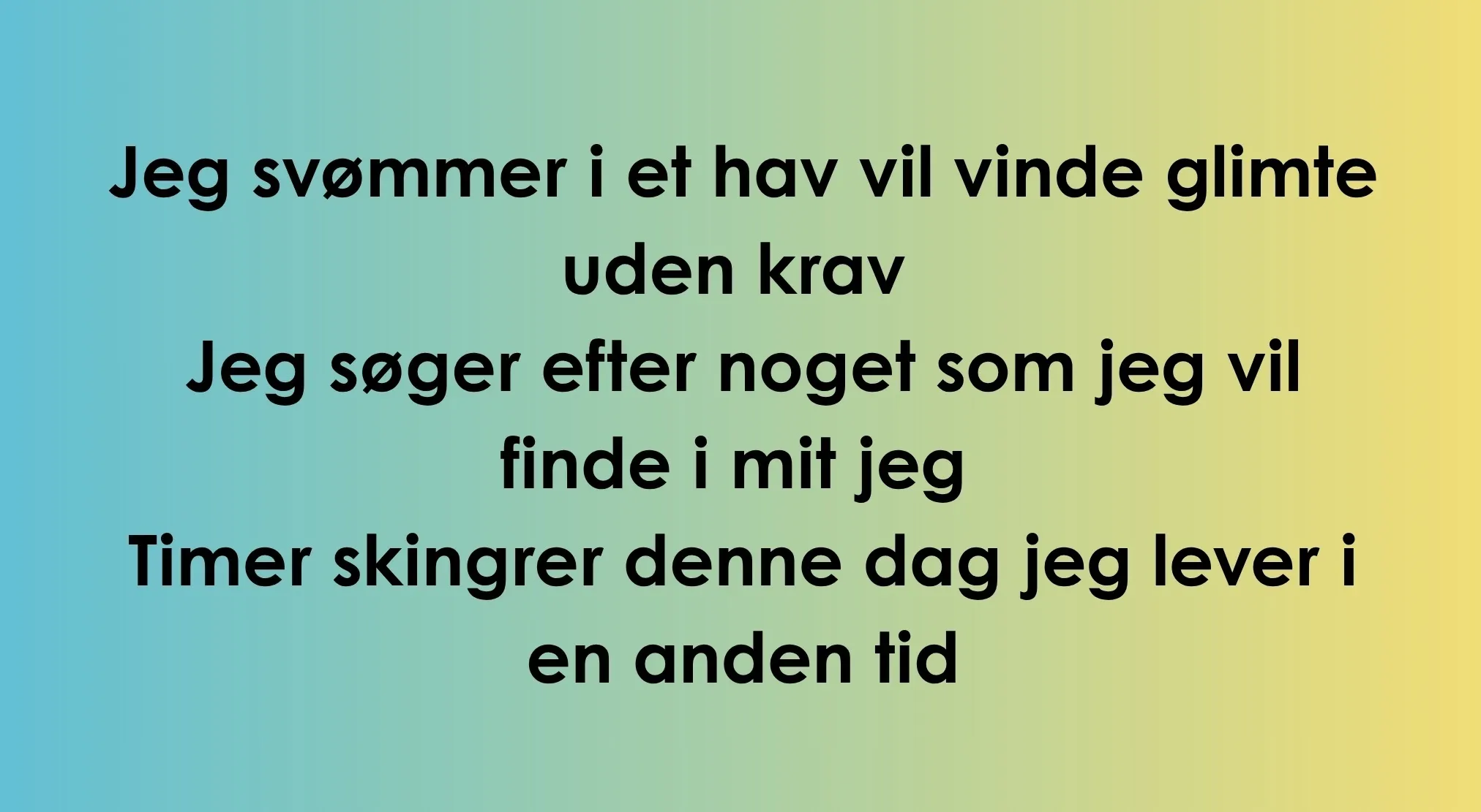Black text on a blue-to-yellow gradient background, asking the viewer to guess the language.