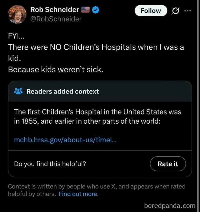 Base On This Logic, Rob Is Nearly 200 Years Old