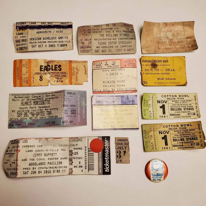 Found In A Jar Of Receipts Of Bills & Receipts