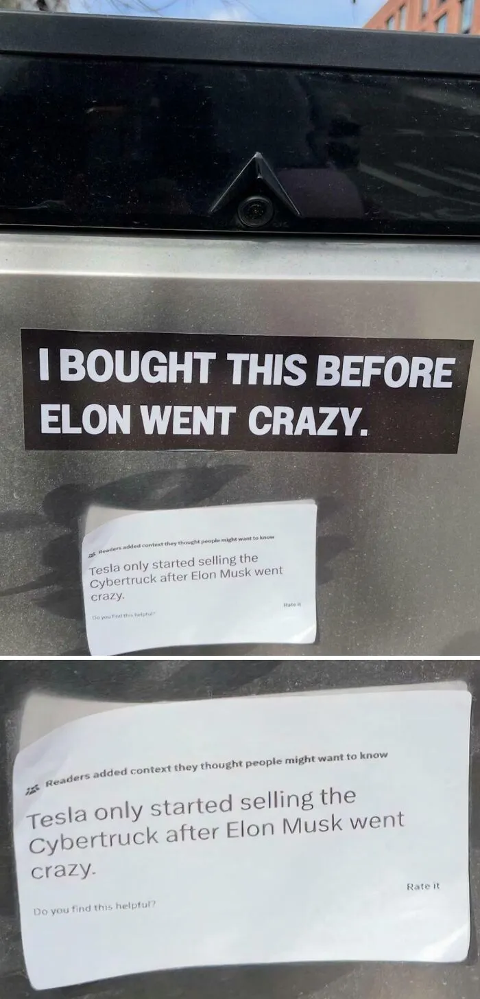 Rare Real Life Community Note