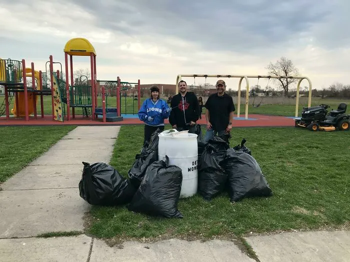 The Detroit Mower Gang’s Season Started. We Mow And Clean Up Abandoned Parks In Detroit. Join Us Every Other Wednesday Evening