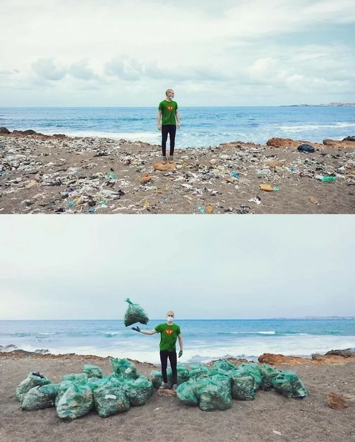Detrashed Beach