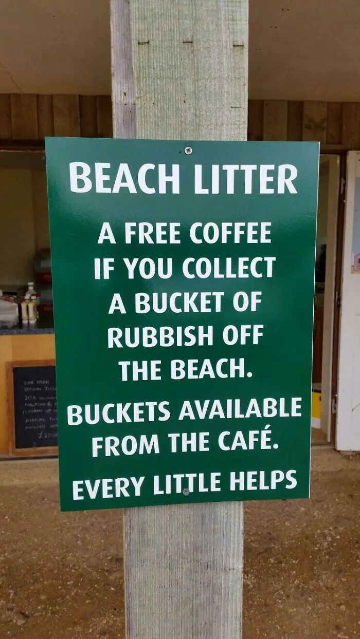 Who Doesn't Love A Clean Beach?