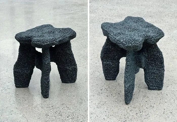 100% Biodegradable (Pha) Stool That Turns Into Wildflowers