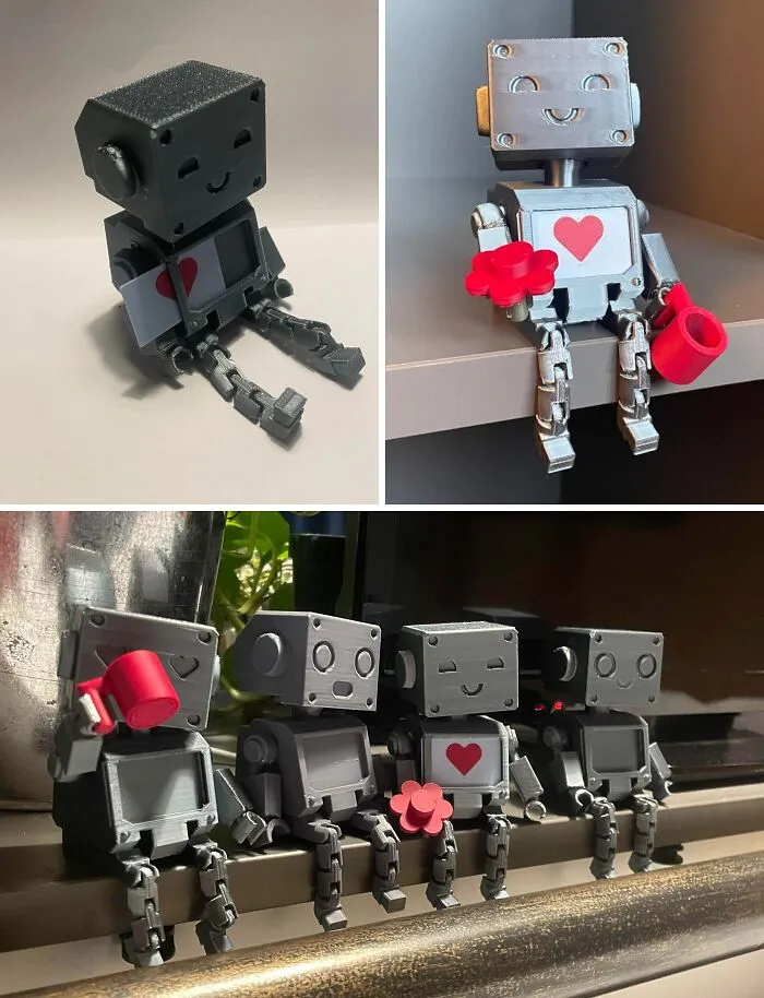Check Out These Articulated Robots I Made (Customisable)