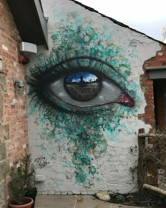 After Visiting Every Gallery Within A 200 Mile Radius And Receiving “No” From All Of Them, A Man Known As My Dog Sighs Lost Sight Of His Dream. Banksy's Stencilled Rat Inspired Him To Try Again, With A Different Approach. He's Now One Of The Most Respected Street Artists In The UK