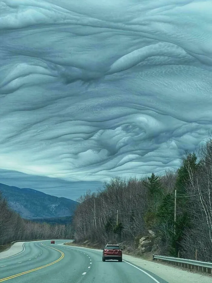These Are Known As Asperitas Clouds
