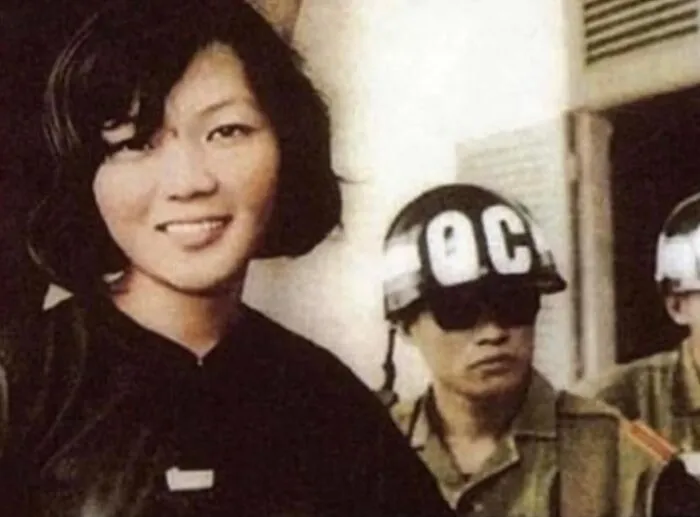 Võ Thi Thang Smiling After Being Sentenced To 20 Years Hard Labour In A Prison Camp By The South Vietnamese Govt