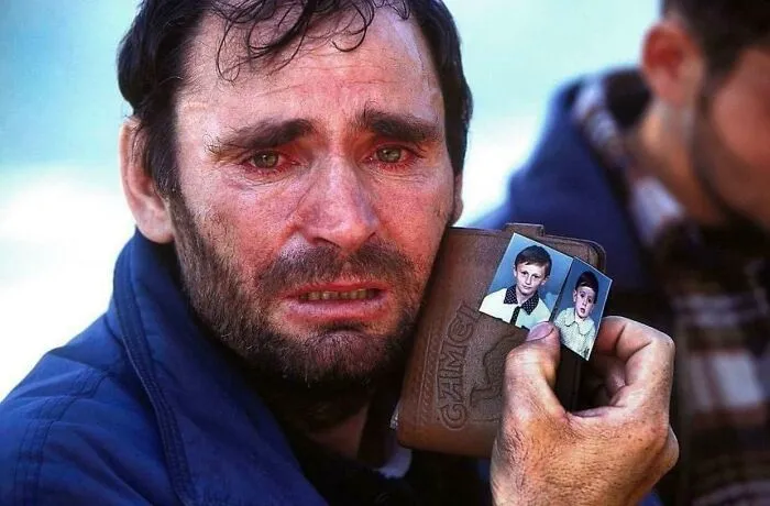 A Father Looking For His Two Missing Sons That Went Missing During The Kosovo War In 1999