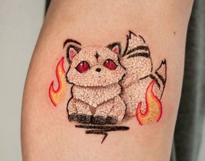 30 Tattoos By This Artist That Look Like They Were Scribbled With Pastel Crayons