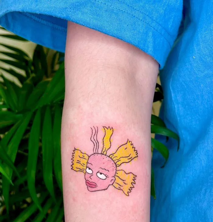 30 Tattoos By This Artist That Look Like They Were Scribbled With Pastel Crayons
