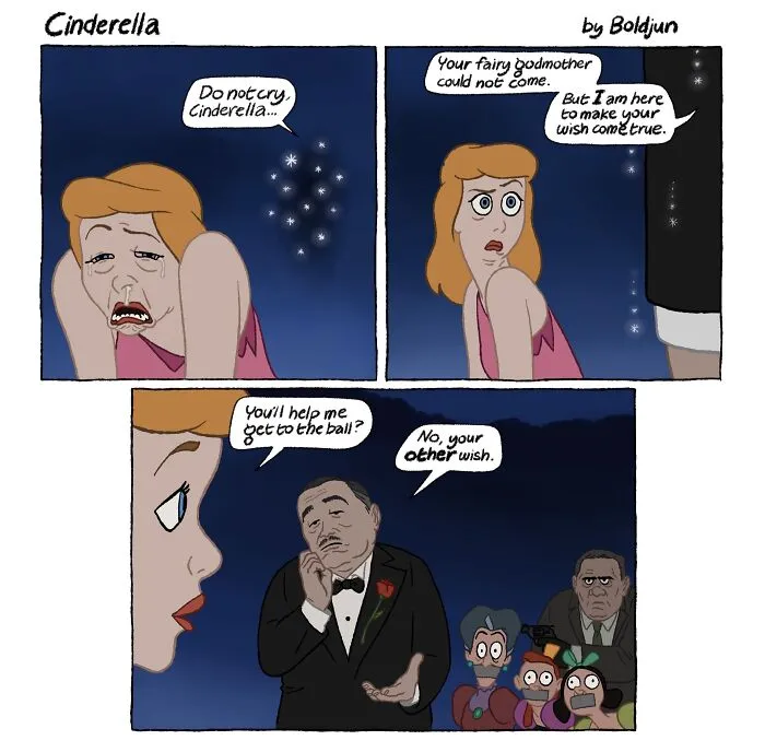 Dark Humor Meets Fantasy And Pop Culture In These 68 Comics By Boldjun