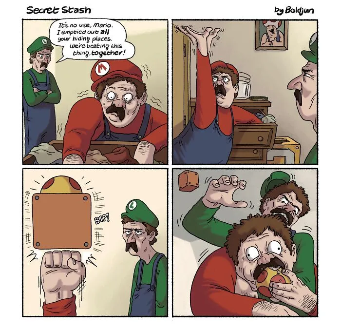 Dark Humor Meets Fantasy And Pop Culture In These 68 Comics By Boldjun