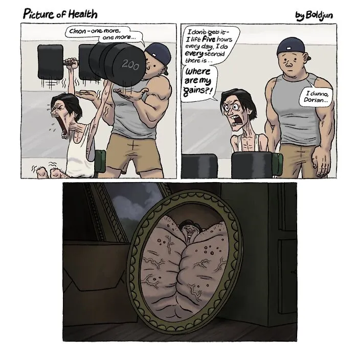 Dark Humor Meets Fantasy And Pop Culture In These 68 Comics By Boldjun