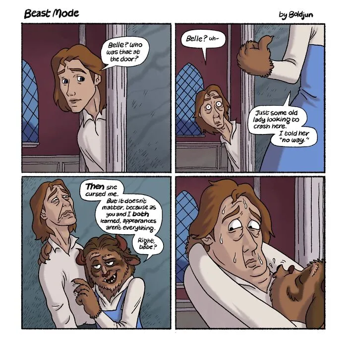 Dark Humor Meets Fantasy And Pop Culture In These 68 Comics By Boldjun