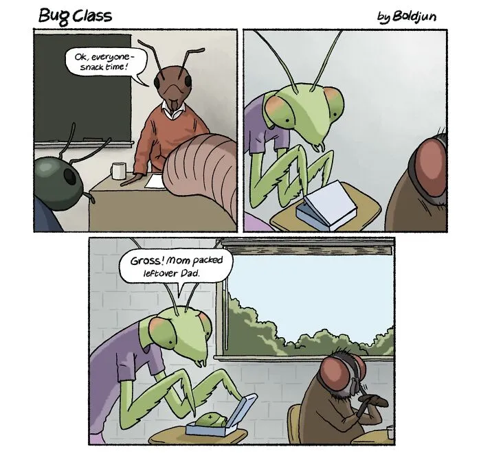 Dark Humor Meets Fantasy And Pop Culture In These 68 Comics By Boldjun