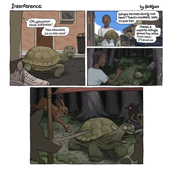 Dark Humor Meets Fantasy And Pop Culture In These 68 Comics By Boldjun