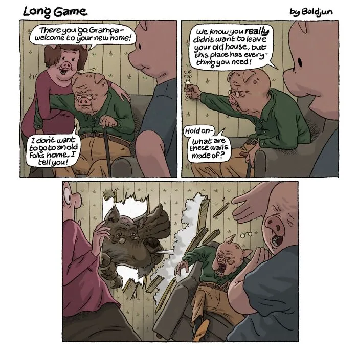 Dark Humor Meets Fantasy And Pop Culture In These 68 Comics By Boldjun