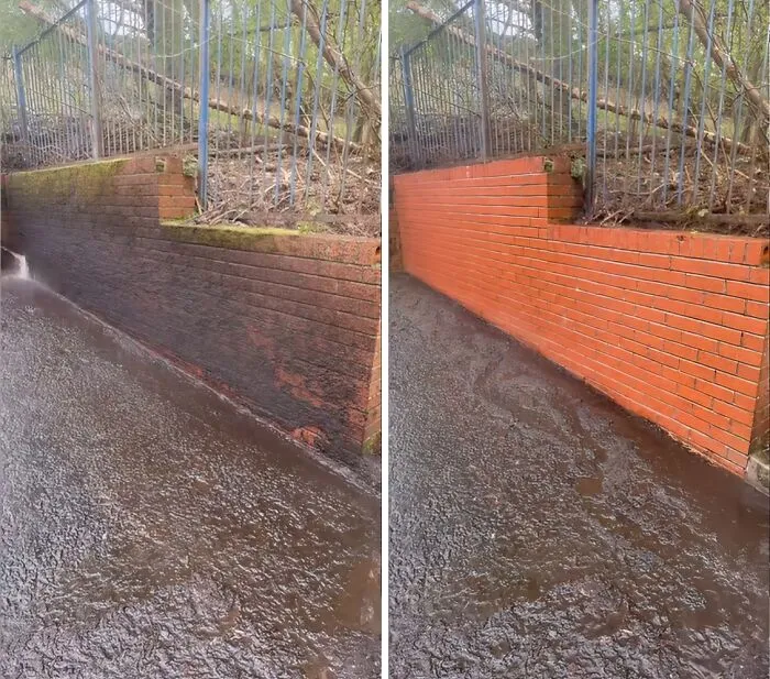 Making The Brick Wall Look New