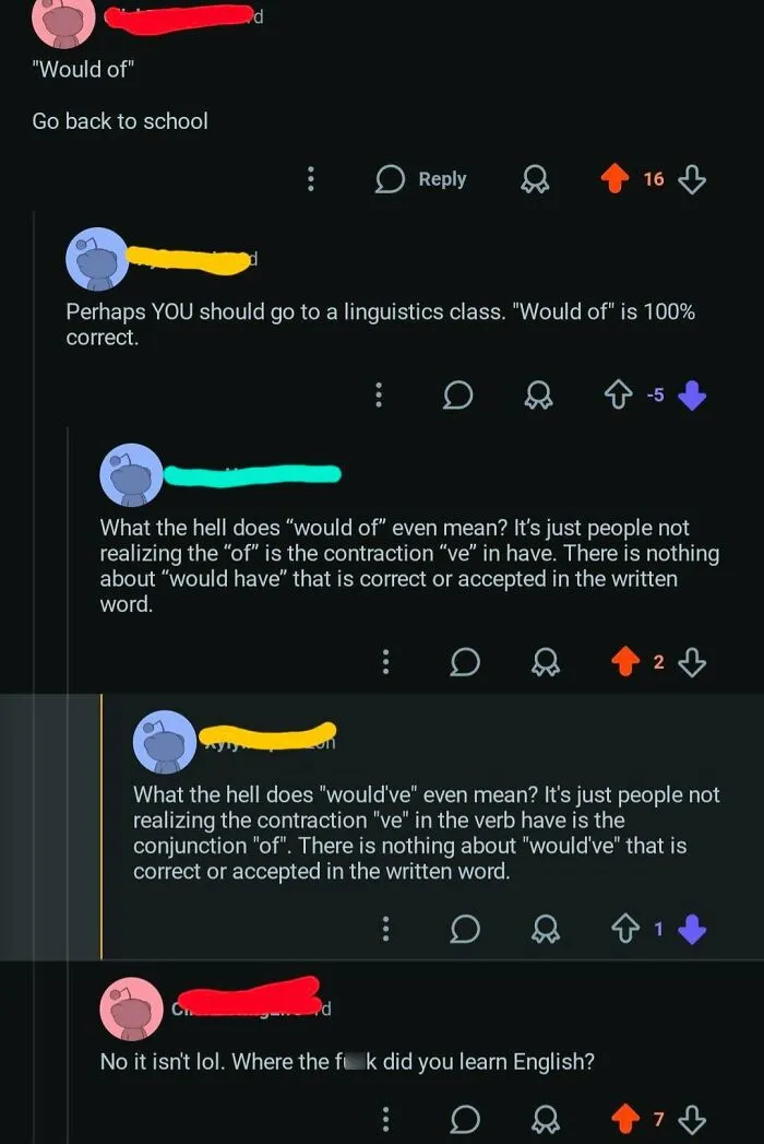 Apparently "Would Of" Is Now 100% Correct, And If You Disagree, You Must Be Racist And/Or Xenophobic