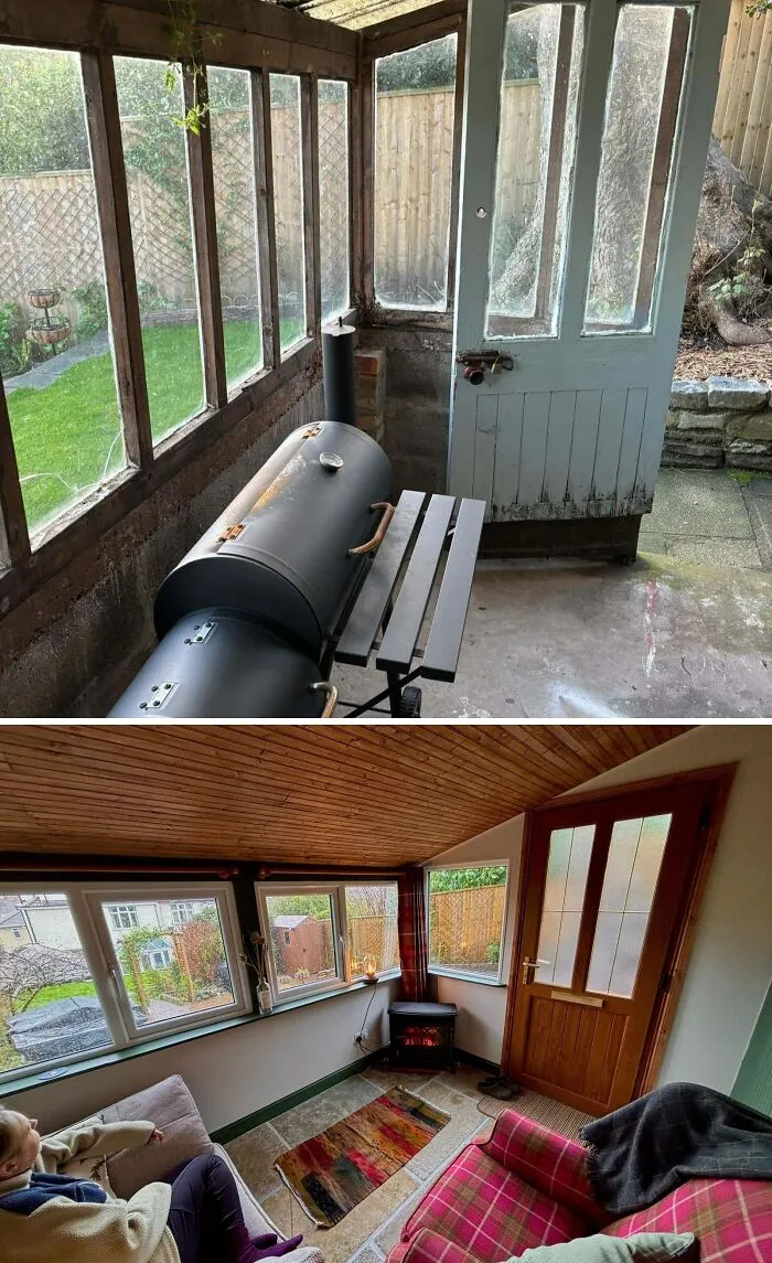 Ruined Potting Shed To Garden Hideaway