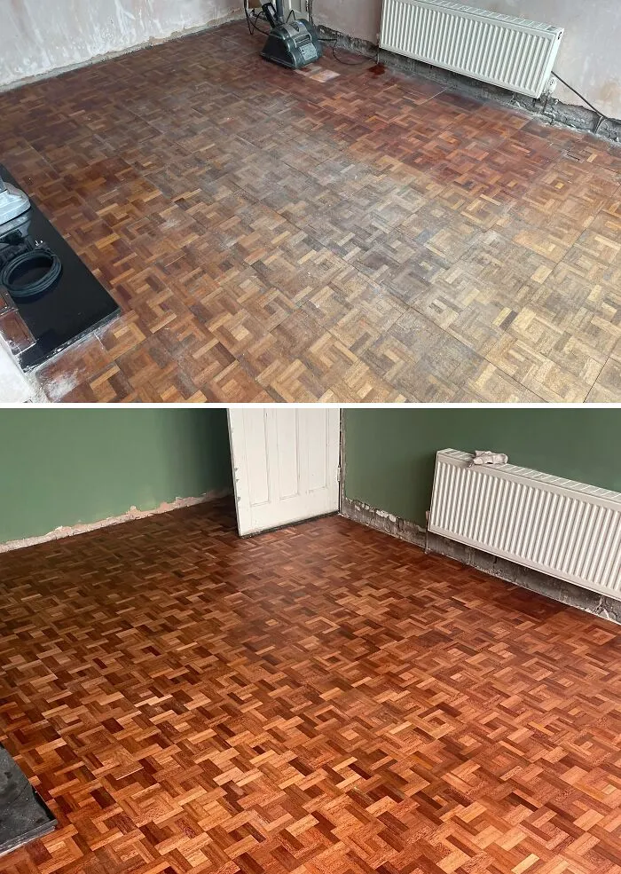 Bought A New Gaff And Thought I’d Spruce Up The Floors A Bit
