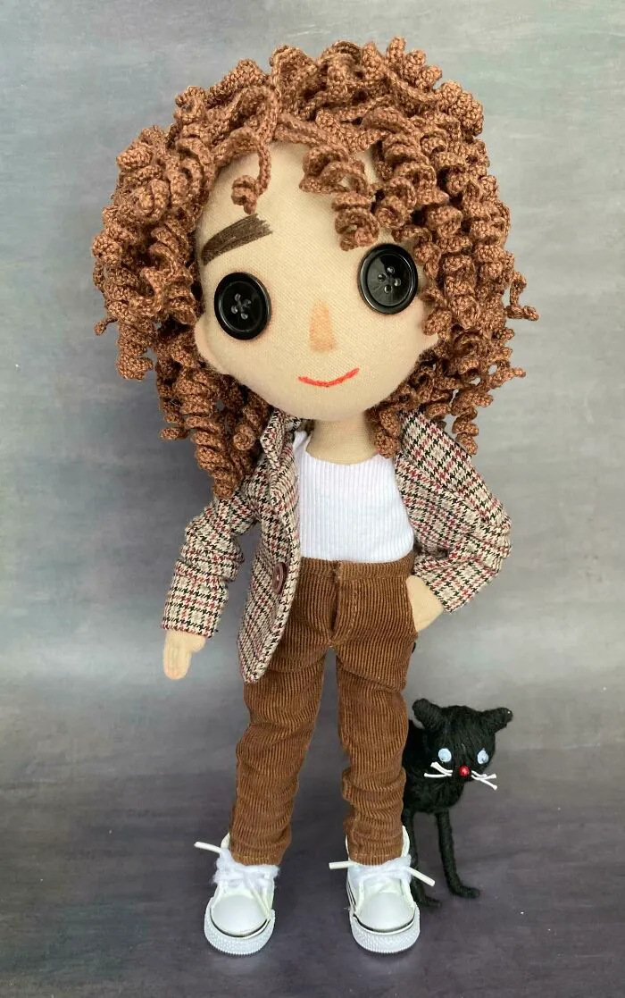 Handmade Wybie Rag Dolls . Inspired By Neil Gaiman!