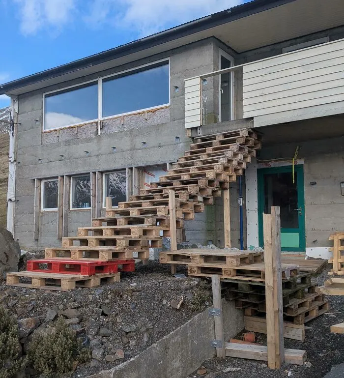 The Pallet Staircase