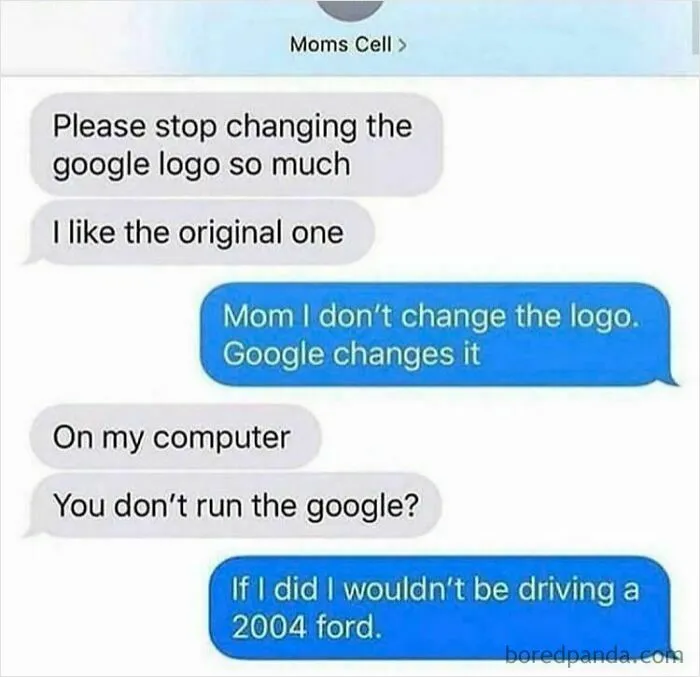 Mom Thinks Son Run Google