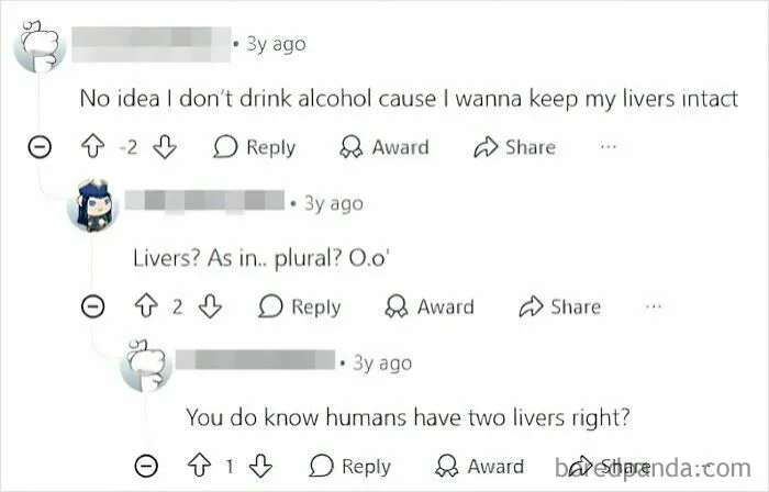 Holy Cr*p, Two Livers!